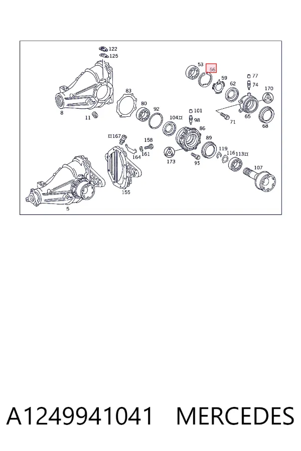  A1249941041 Mercedes