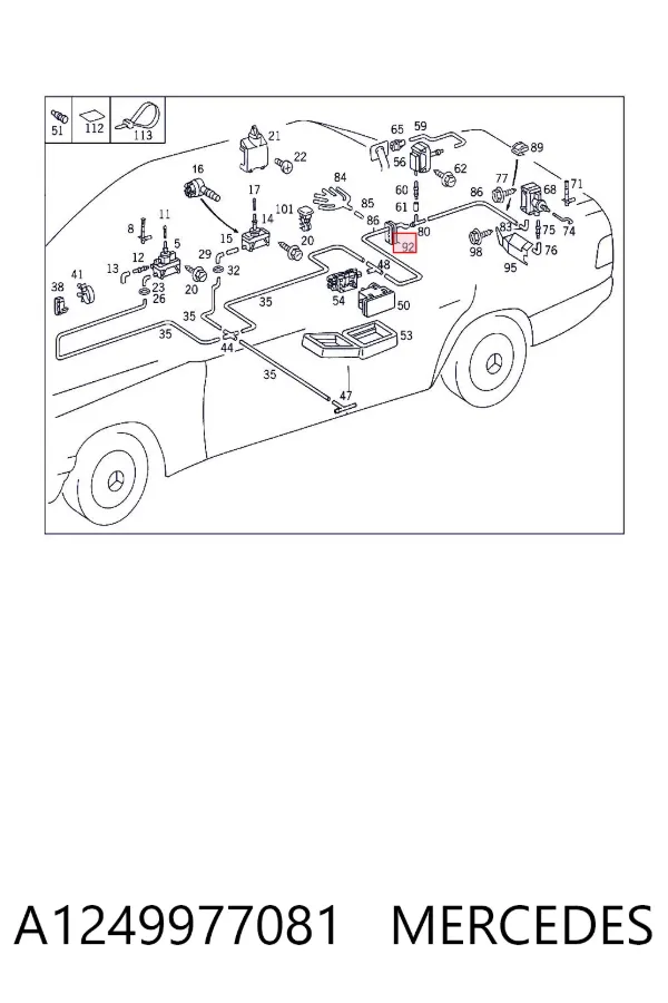  A1249977081 Mercedes