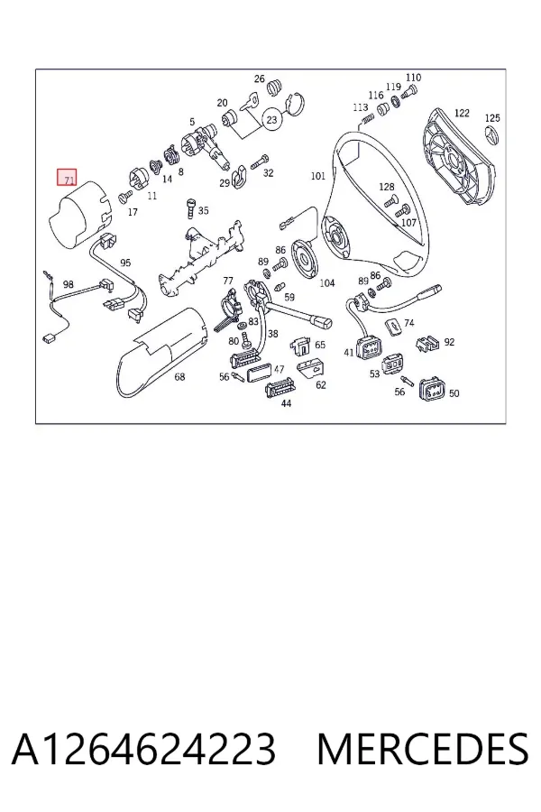  A1264624223 Mercedes