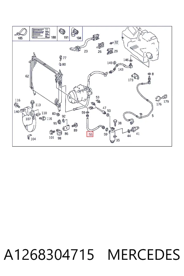  A1268304715 Mercedes