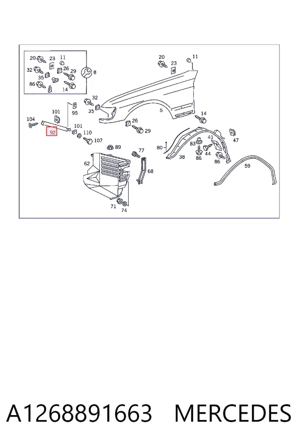  A1268891663 Mercedes