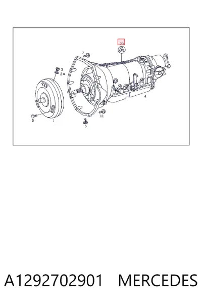 Kit de reparación de caja de cambios automática MERCEDES A1292702901