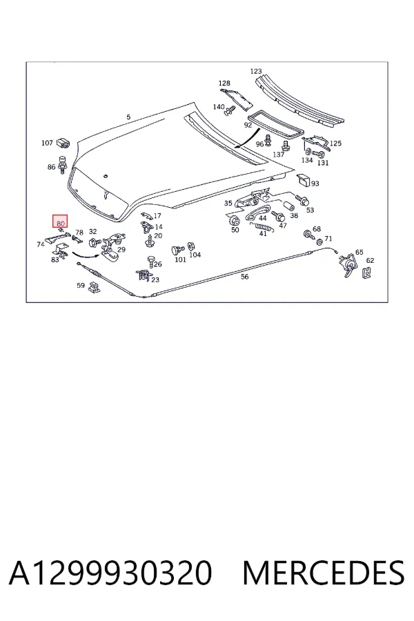  A1299930320 Mercedes