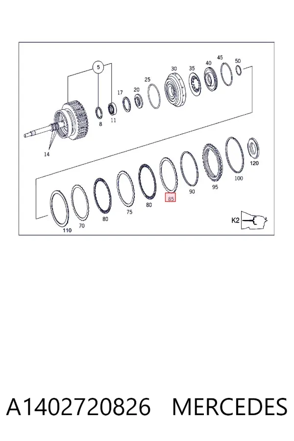  A1402720826 Mercedes