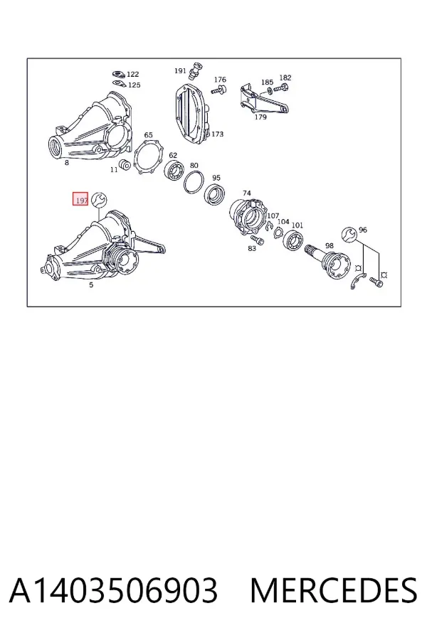  A1403506903 Mercedes