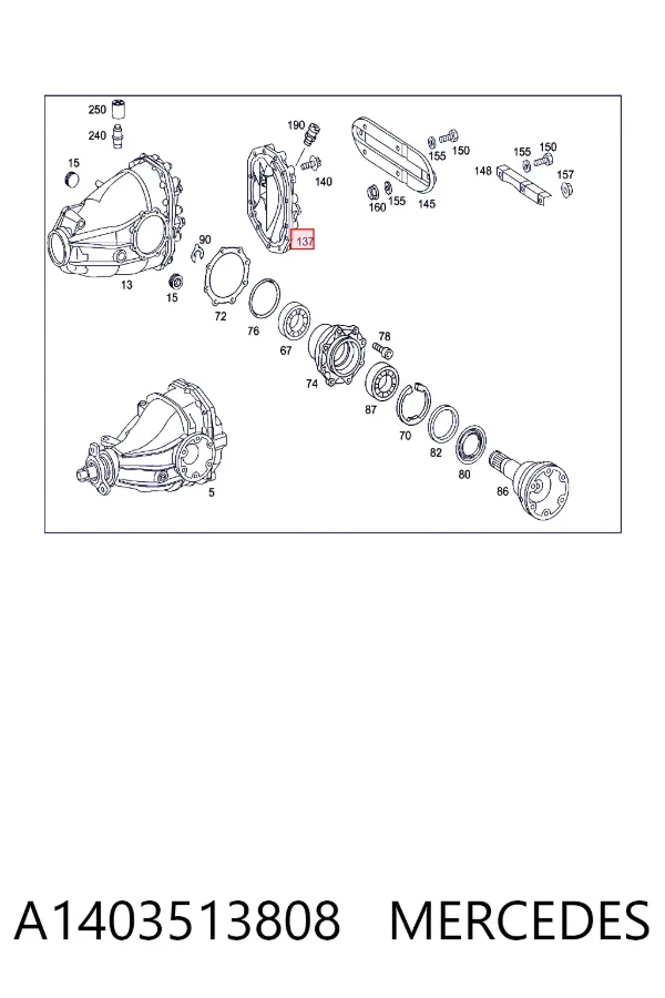  A1403513808 Mercedes