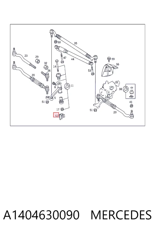  A1404630090 Mercedes