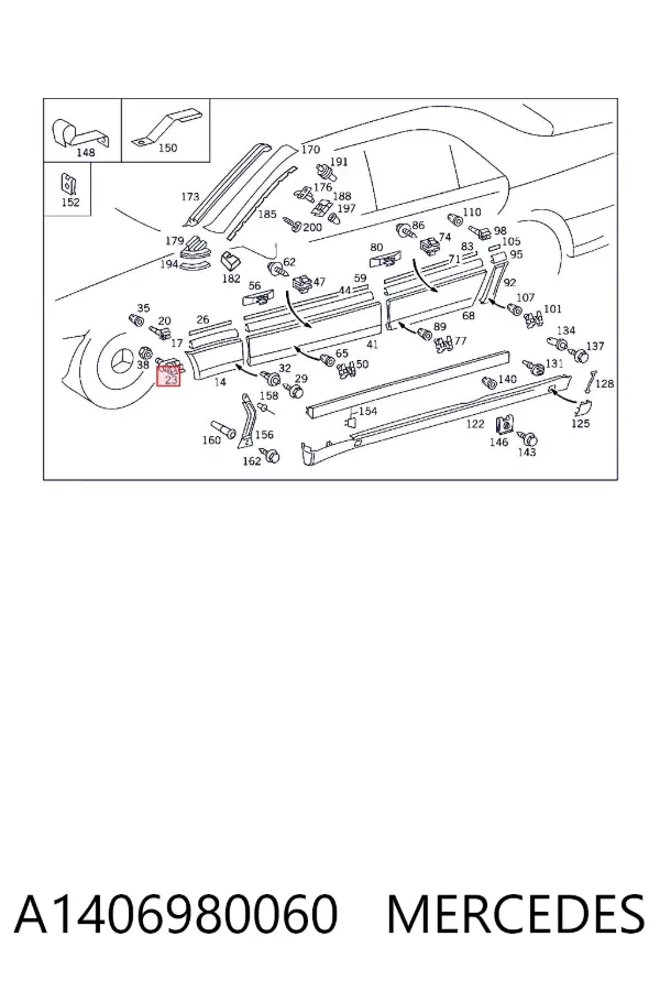  A1406980060 Mercedes