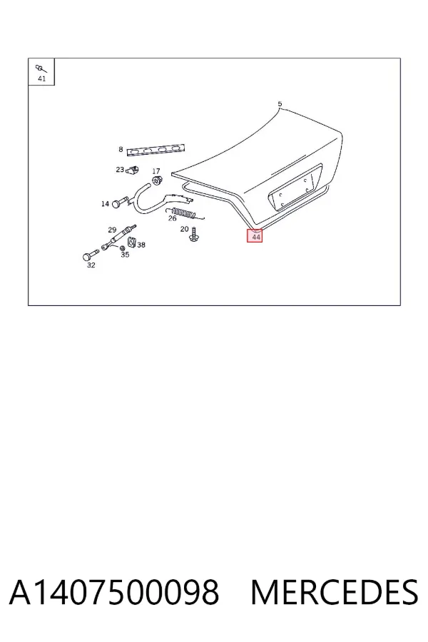  A1407500098 Mercedes