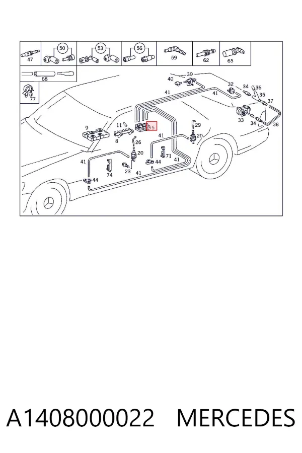  A1408000022 Mercedes