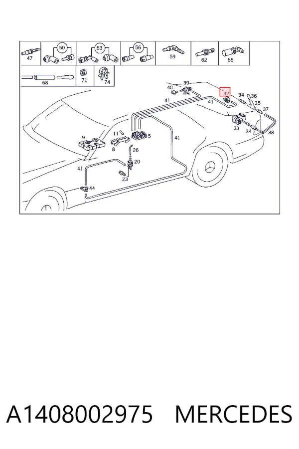  A1408002975 Mercedes