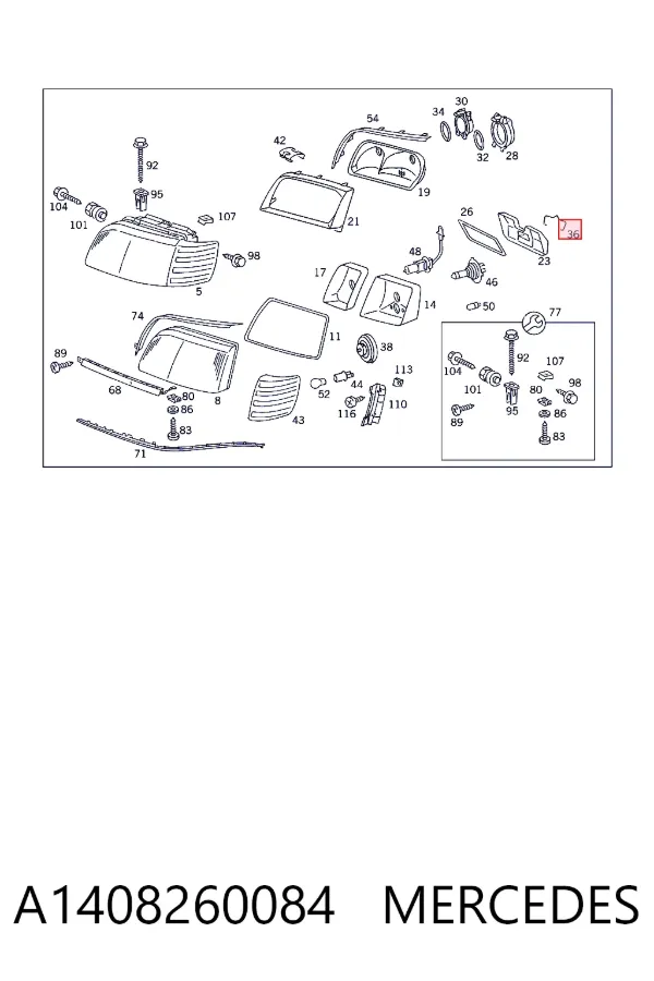  A1408260084 Mercedes