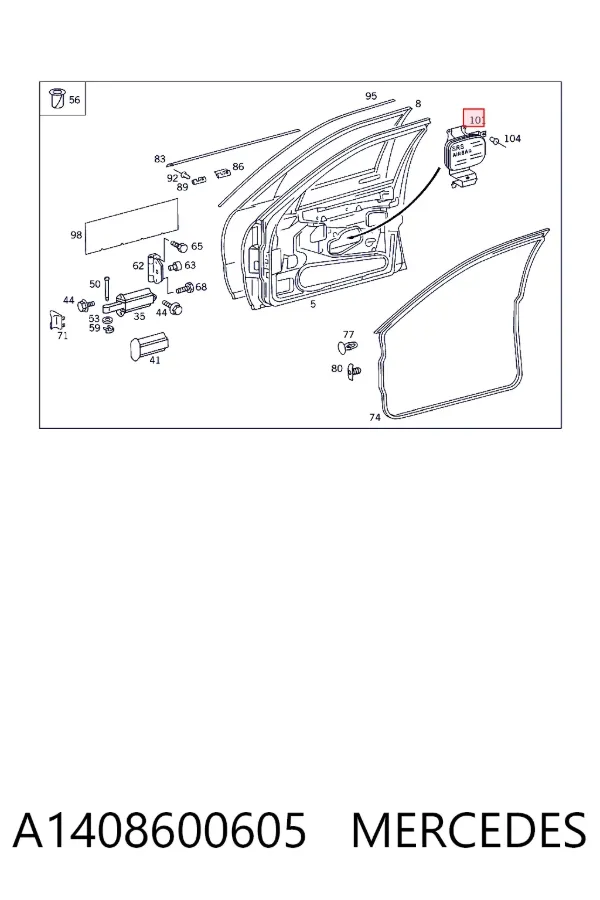  A1408600605 Mercedes