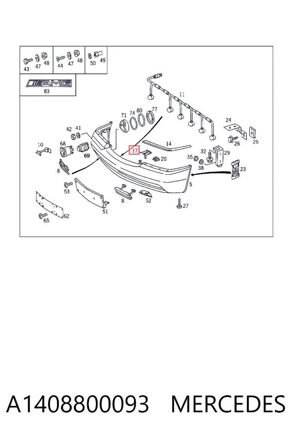  A1408800093 Mercedes