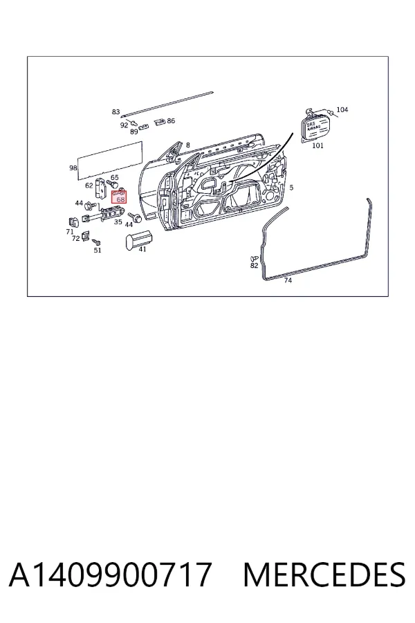  A1409900717 Mercedes