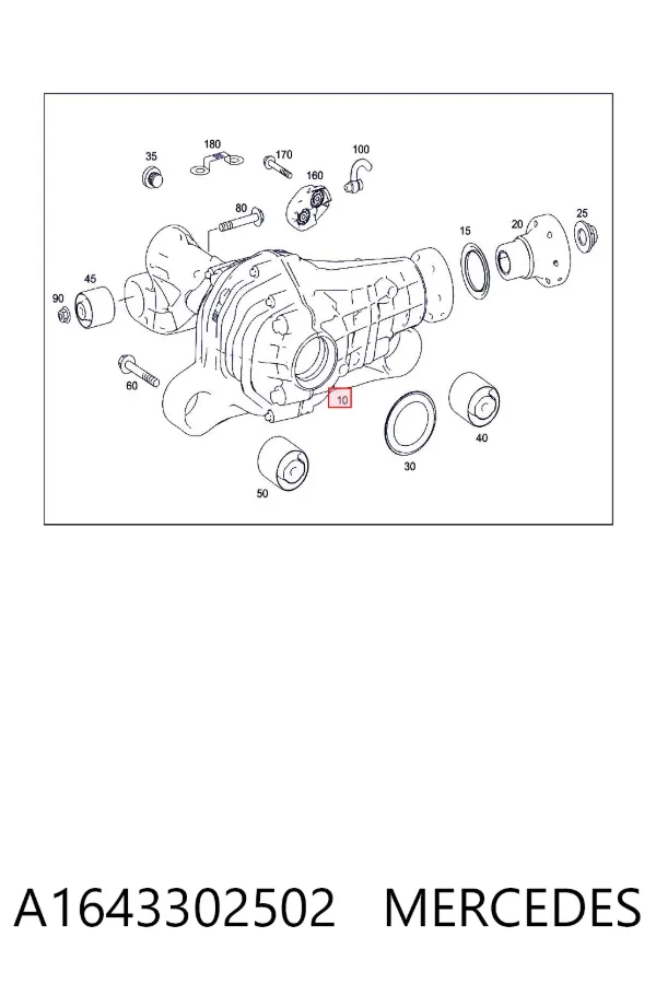  A1643302502 Mercedes