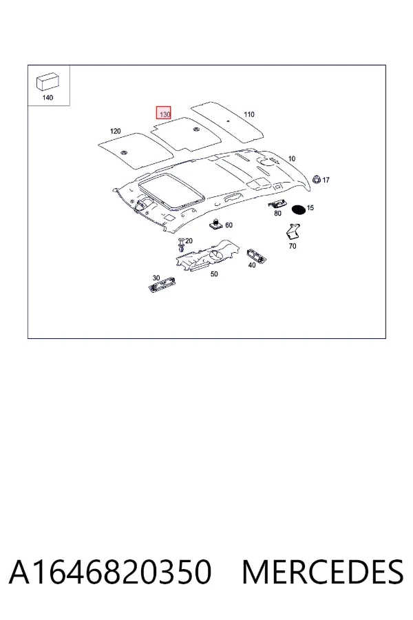  A1646820350 Mercedes