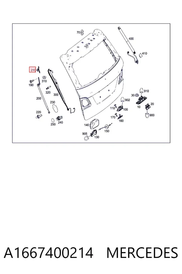  A1667400214 Mercedes