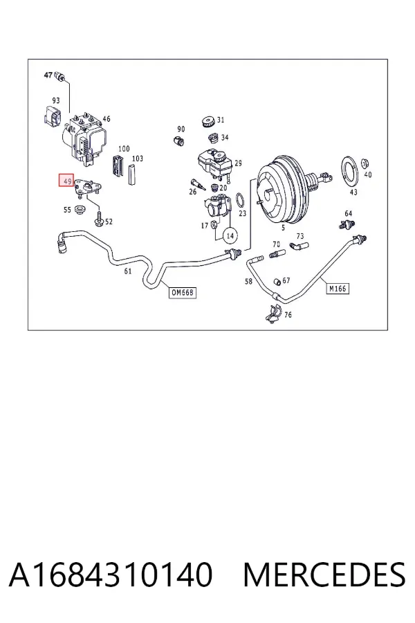  A1684310140 Mercedes