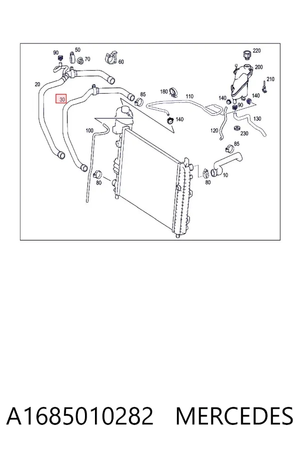  A1685010282 Mercedes