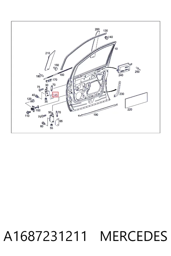  A1687231211 Mercedes