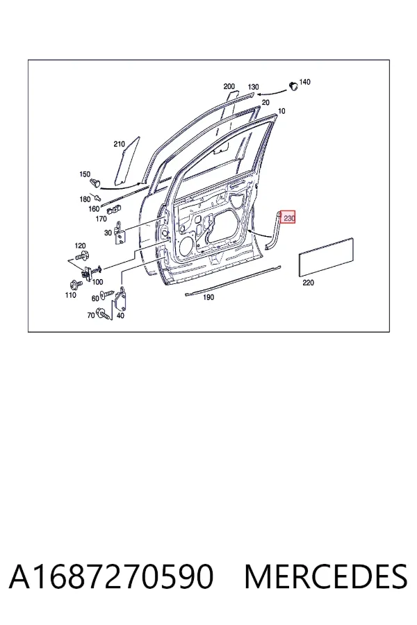  A1687270590 Mercedes