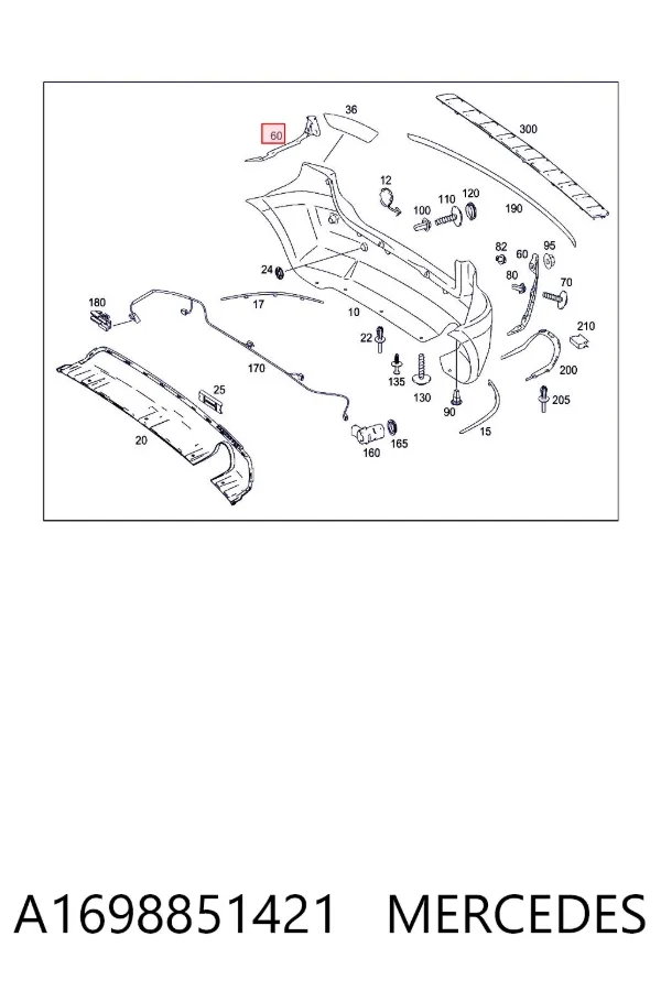  A1698851421 Mercedes