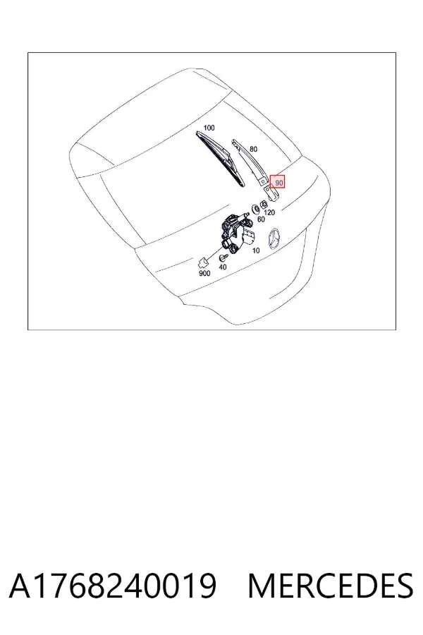  A1768240019 Mercedes