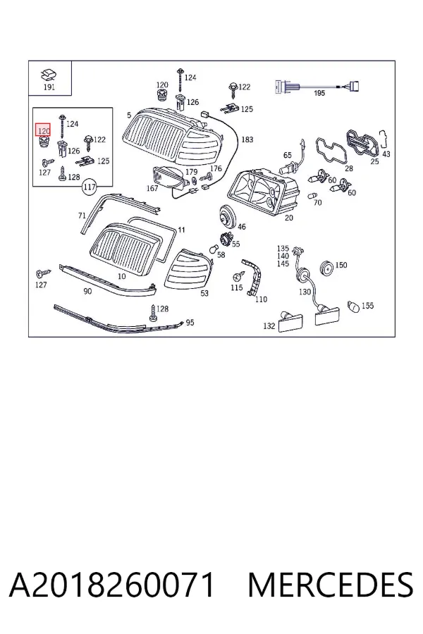  A2018260071 Mercedes