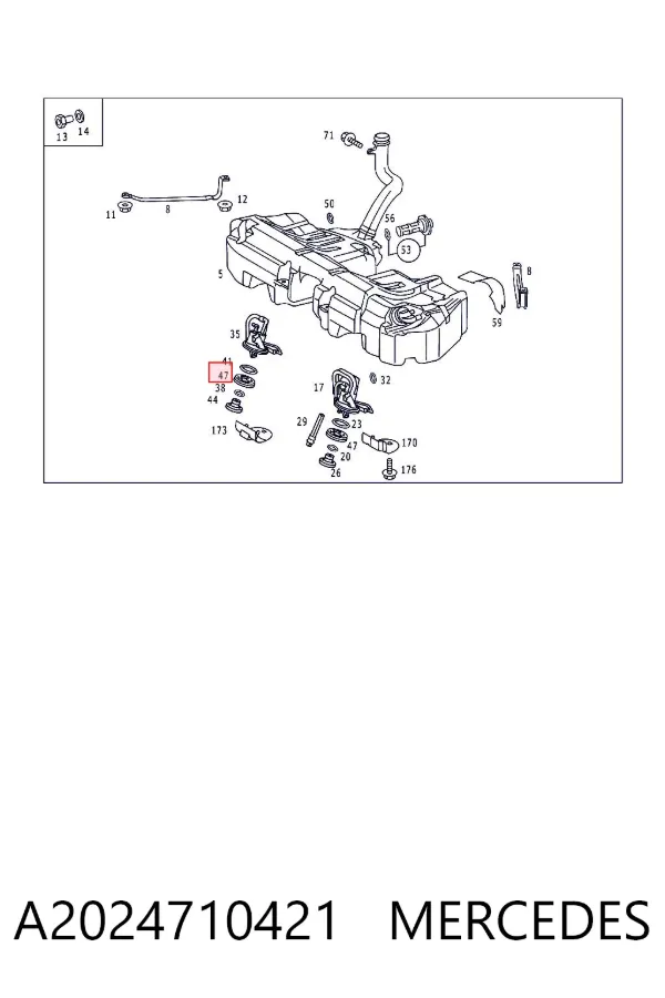  A2024710421 Mercedes