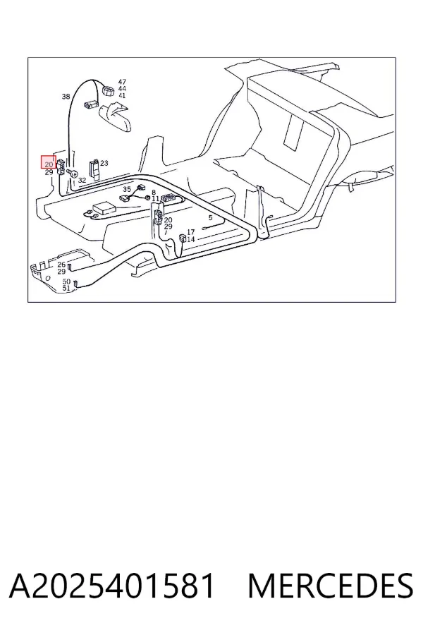  A2025401581 Mercedes