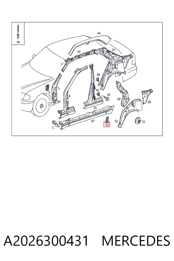  A2026300431 Mercedes