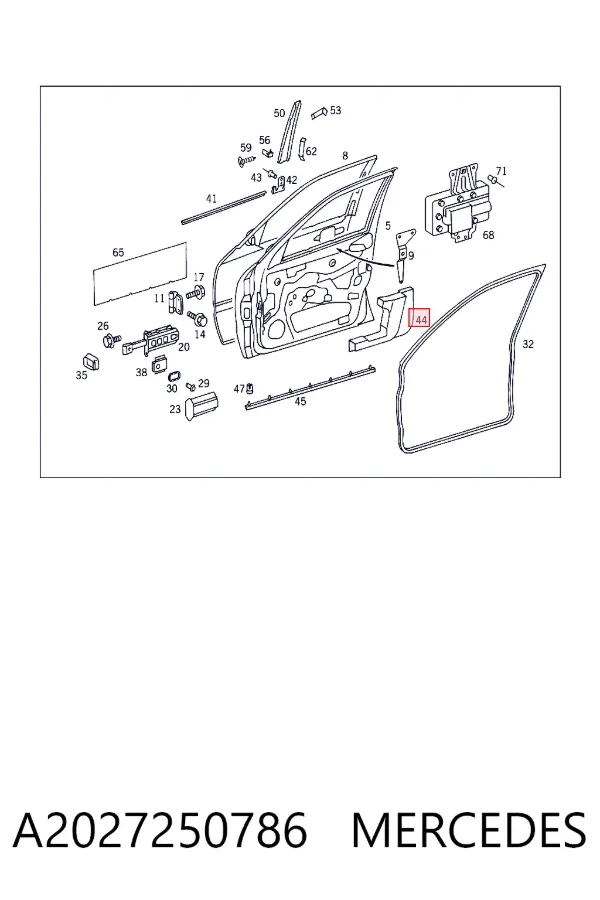  A2027250786 Mercedes