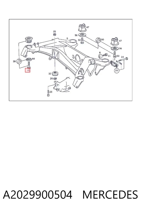  A2029900504 Mercedes