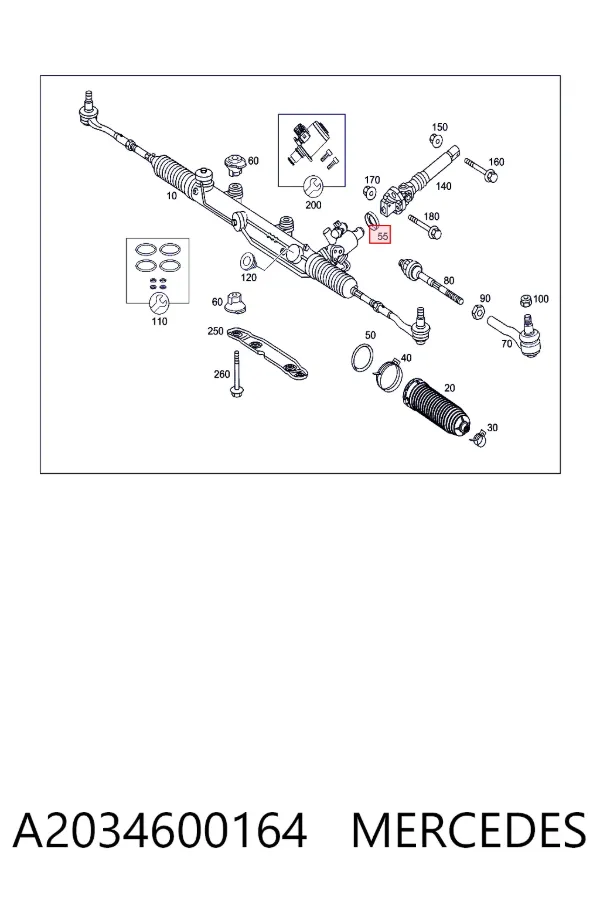  A2034600164 Mercedes