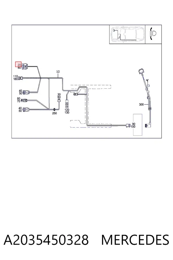  A2035450328 Mercedes