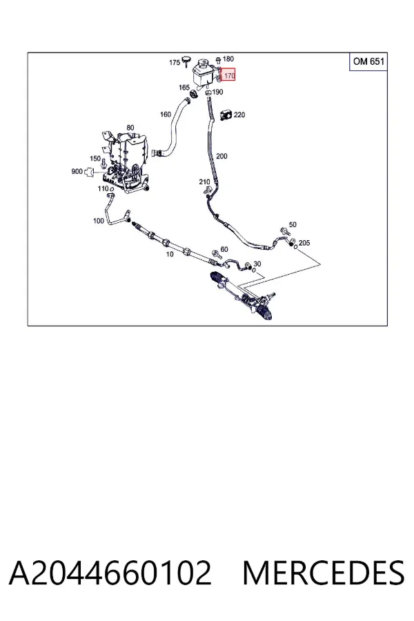  A2044660102 Mercedes