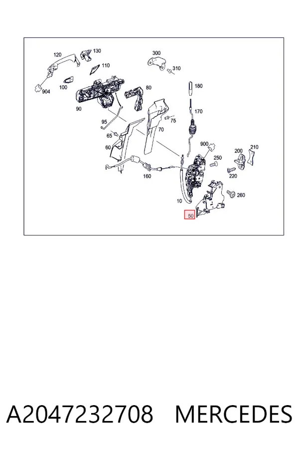  A2047232708 Mercedes