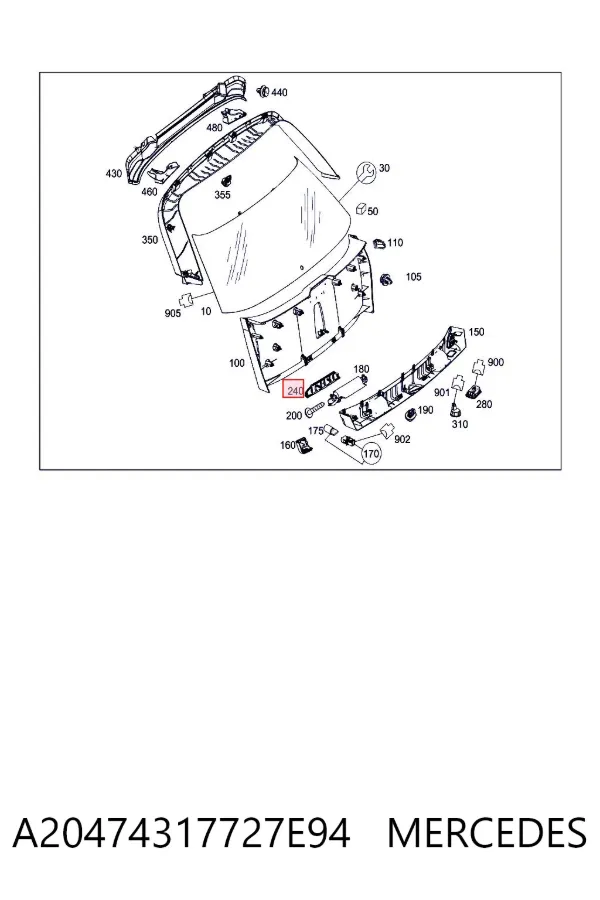  A20474317727E94 Mercedes