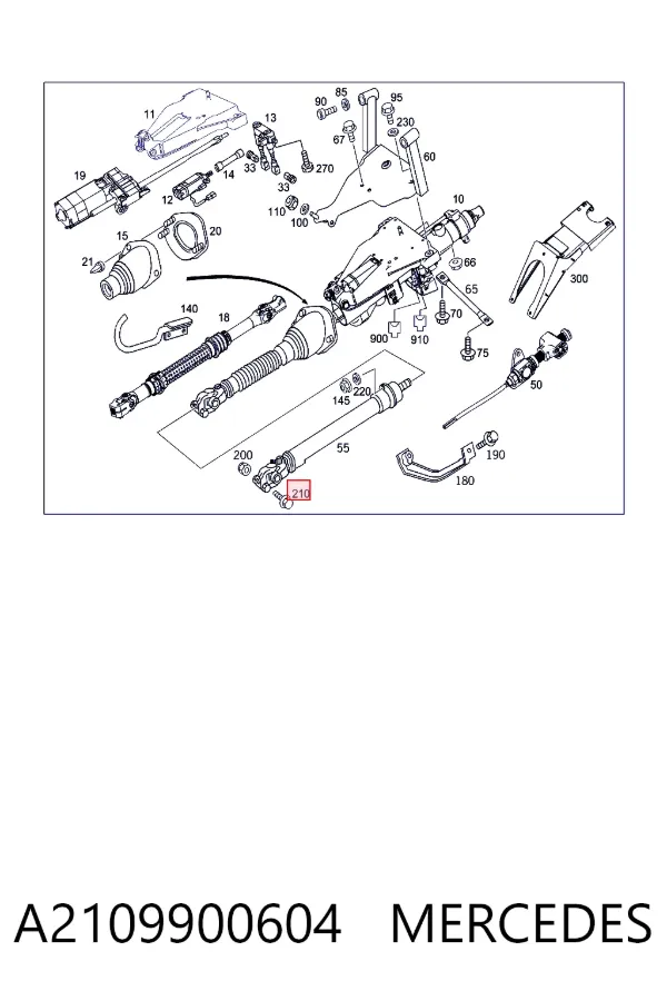  A2109900604 Mercedes