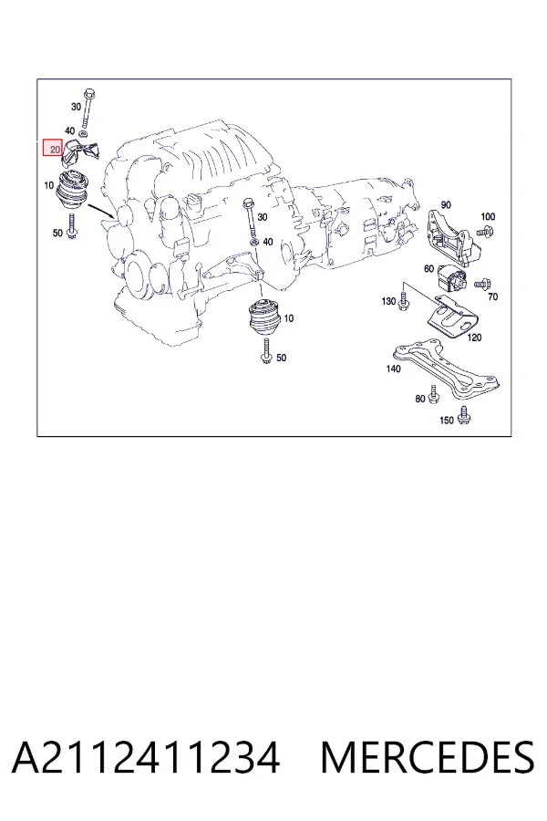  A2112411234 Mercedes