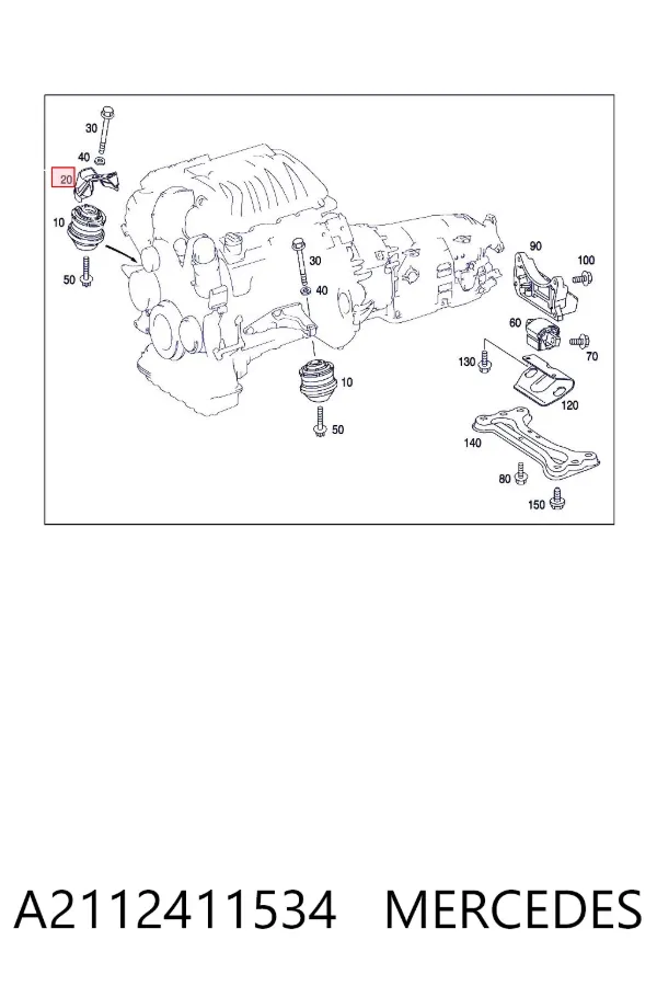  A2112411534 Mercedes