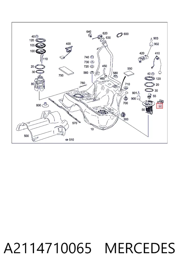  A2114710065 Mercedes