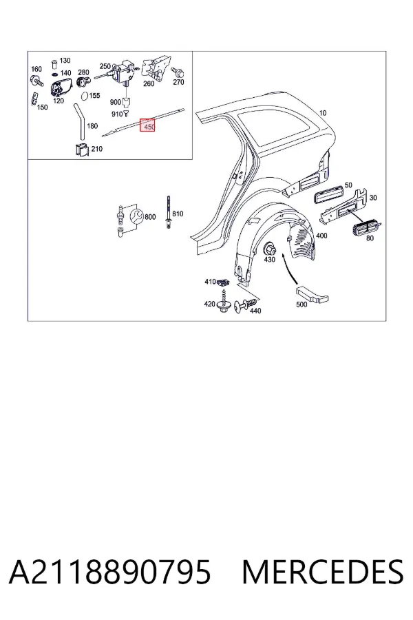  A2118890795 Mercedes