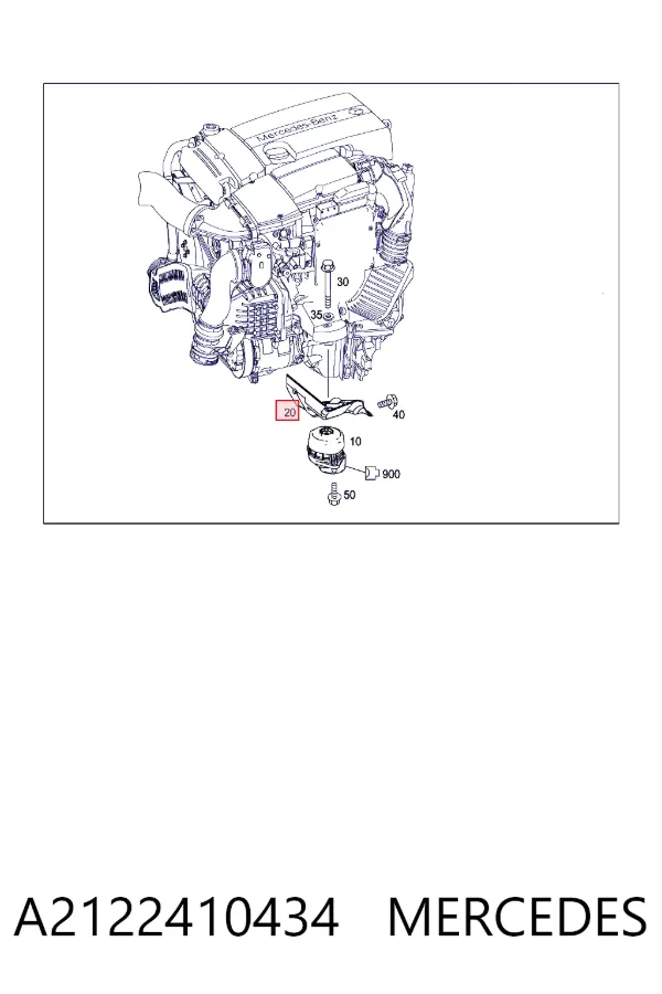  A2122410434 Mercedes