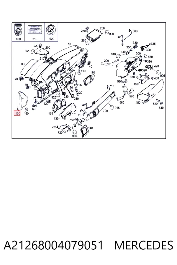  A21268004079051 Mercedes
