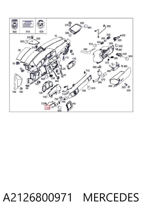  A2126800971 Mercedes