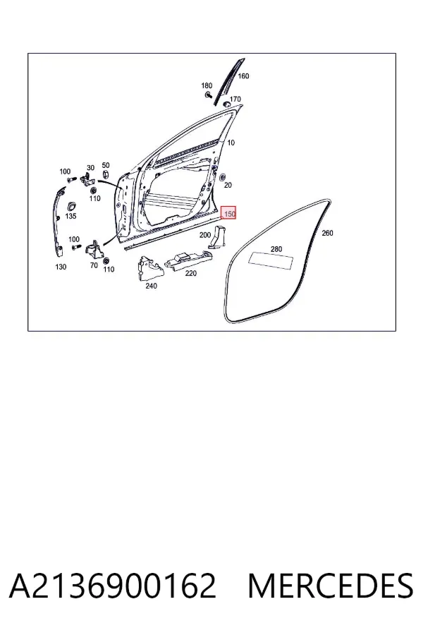  A2136900162 Mercedes
