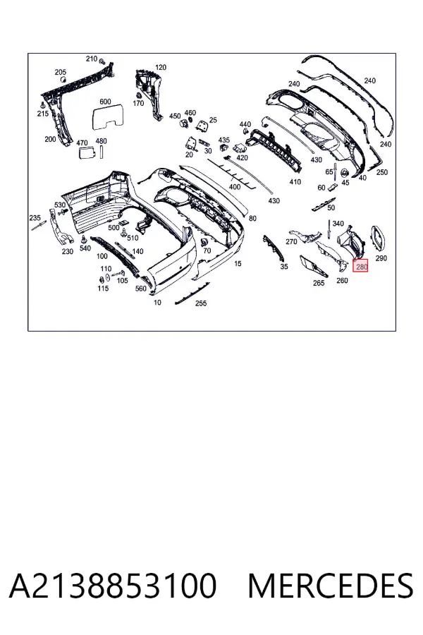  A2138853100 Mercedes
