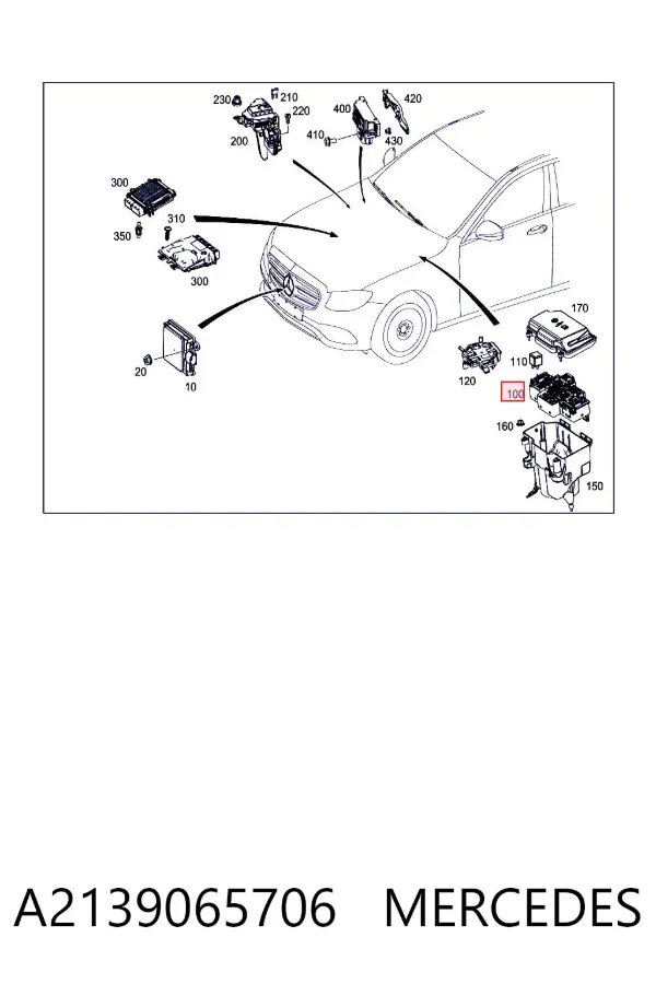 Caja de fusibles Mercedes E W213